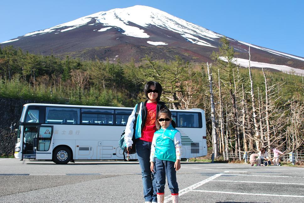 五合目から富士山頂上